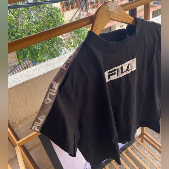 FILA High Neck Crop Tops - Picture 7 of 8